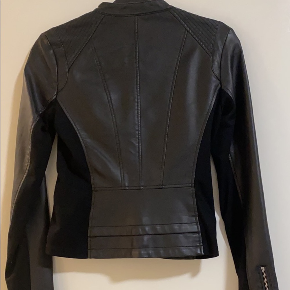 Express vegan leather jacket - Size XXS